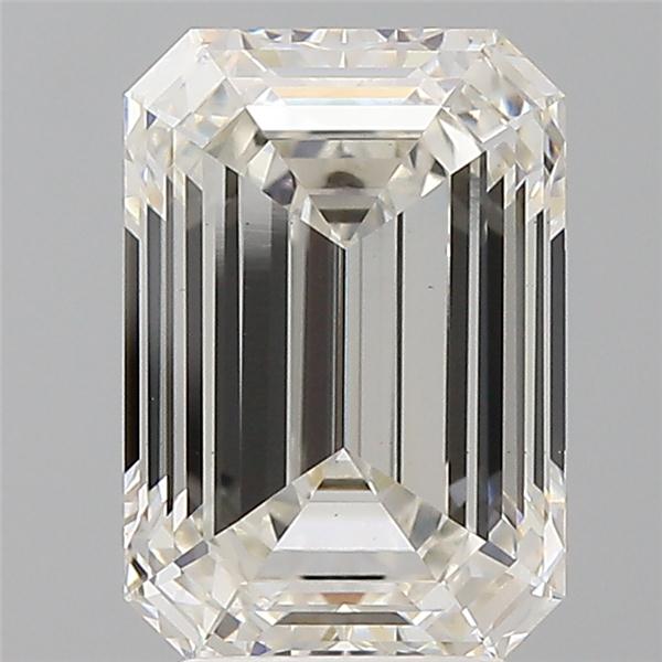 3.58 ct. emerald Lab Grown Diamond front image