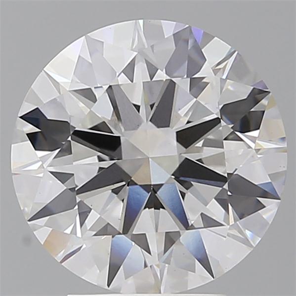 4.05 ct. round Lab Grown Diamond front image