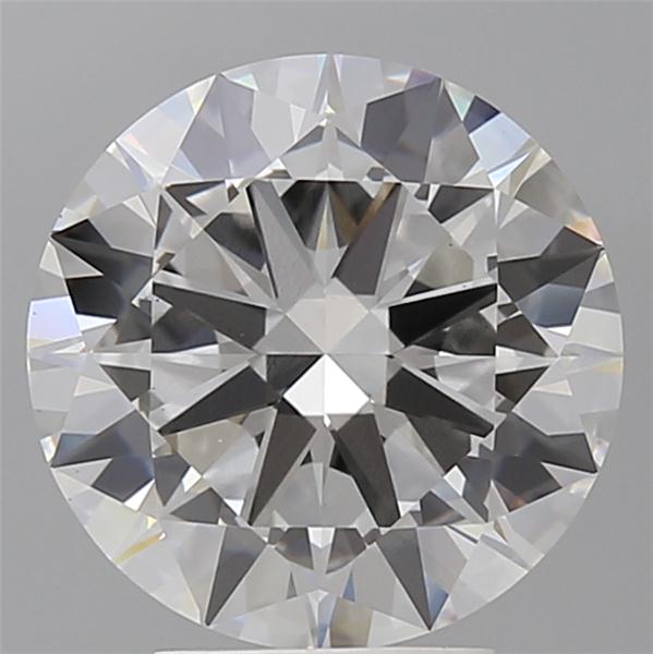 4.10 ct. round Lab Grown Diamond front image