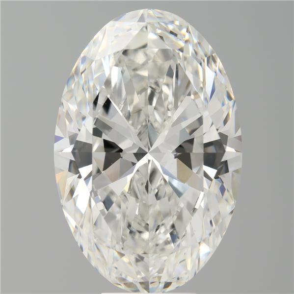 9.23 ct. oval Lab Grown Diamond front image
