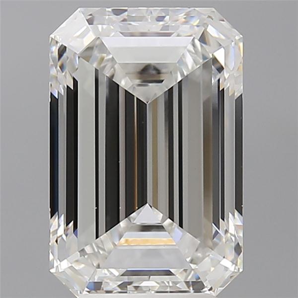 4.54 ct. emerald Lab Grown Diamond front image