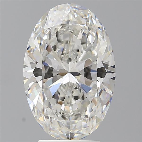 4.10 ct. oval Lab Grown Diamond front image