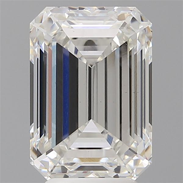 4.55 ct. emerald Lab Grown Diamond front image