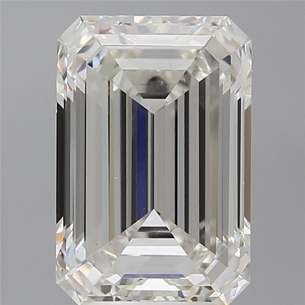 5.07 ct. emerald Lab Grown Diamond front image