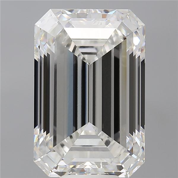 11.58 ct. emerald Lab Grown Diamond front image