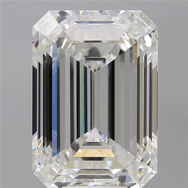 9.60 ct. emerald Lab Grown Diamond front image