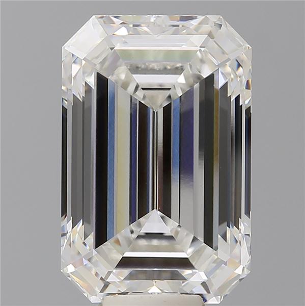 11.59 ct. emerald Lab Grown Diamond front image