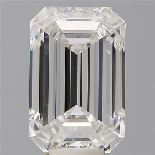9.54 ct. emerald Lab Grown Diamond front image