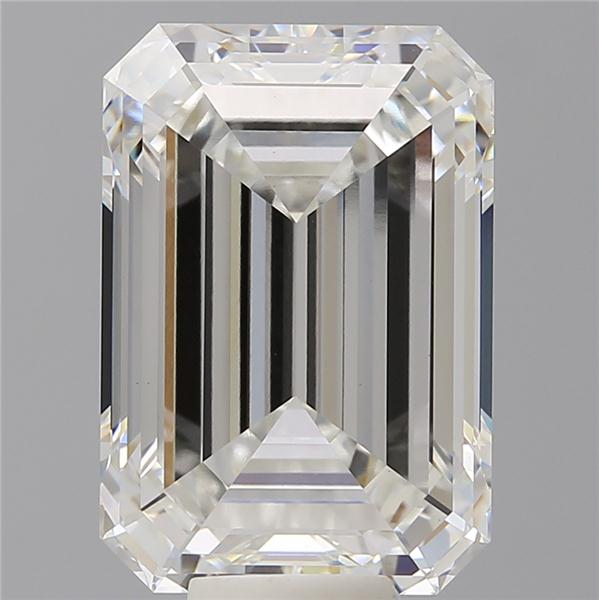 11.57 ct. emerald Lab Grown Diamond front image