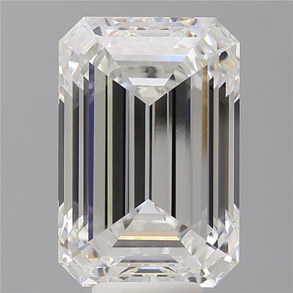 9.03 ct. emerald Lab Grown Diamond front image