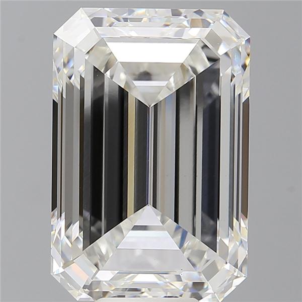 11.57 ct. emerald Lab Grown Diamond front image