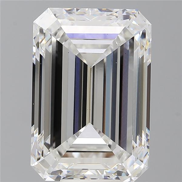 11.59 ct. emerald Lab Grown Diamond front image