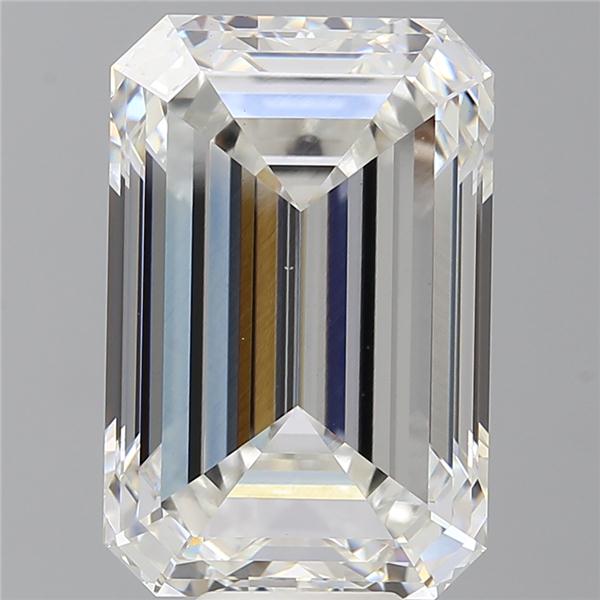 11.51 ct. emerald Lab Grown Diamond front image