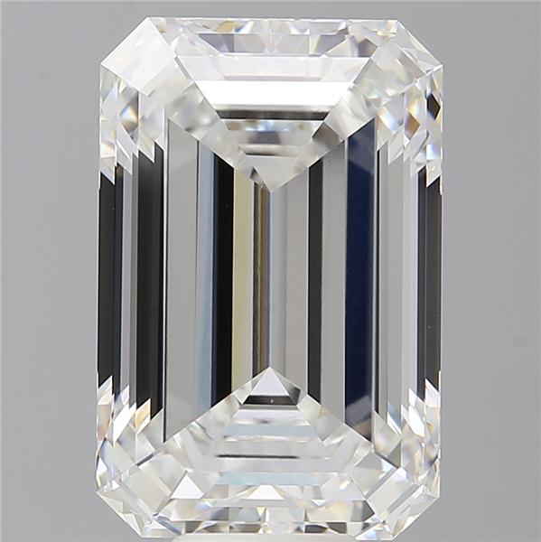 11.59 ct. emerald Lab Grown Diamond front image
