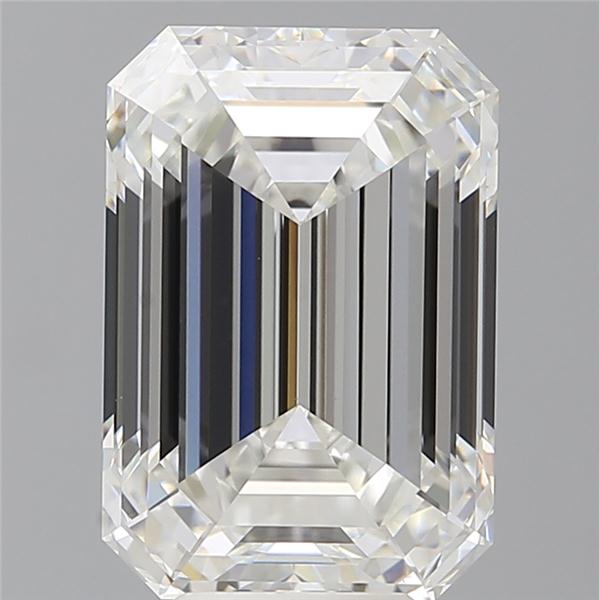 7.06 ct. emerald Lab Grown Diamond front image