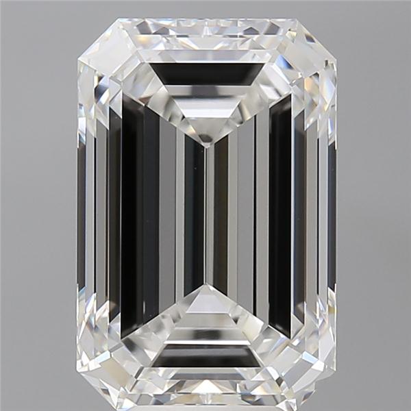 7.60 ct. emerald Lab Grown Diamond front image