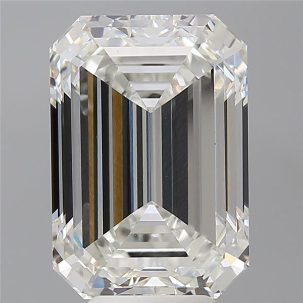 7.10 ct. emerald Lab Grown Diamond front image