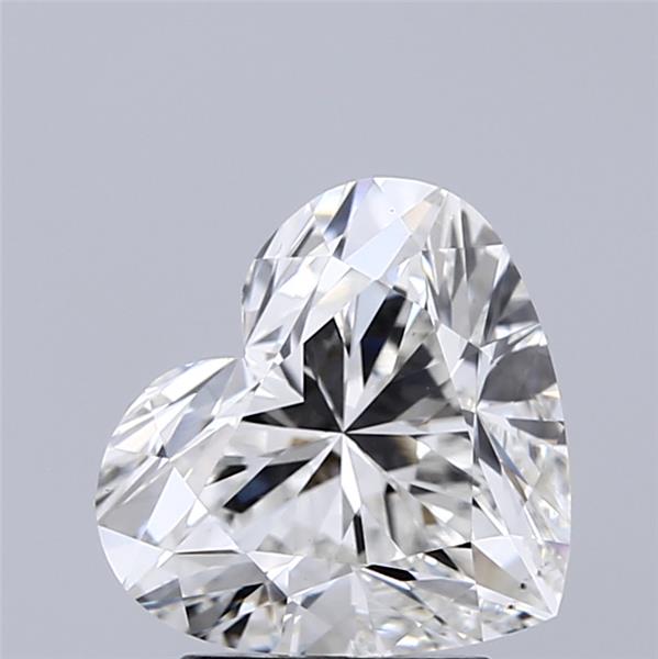 2.50 ct. heart Lab Grown Diamond front image