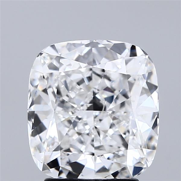3.05 ct. cushion Lab Grown Diamond front image