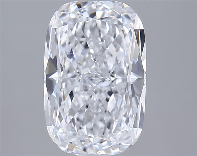 2.07 carat d IF EX Cut IGI cushion diamond