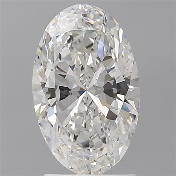 2.09 ct. oval Lab Grown Diamond front image