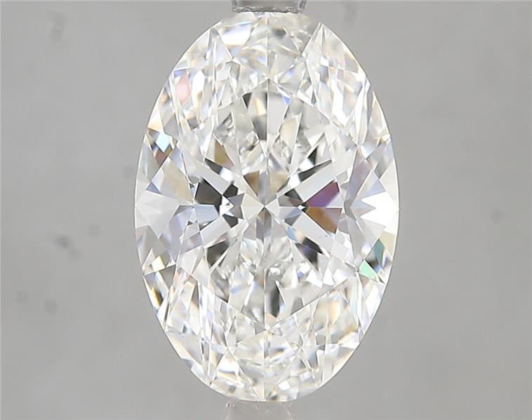 3.02 ct. oval Lab Grown Diamond front image