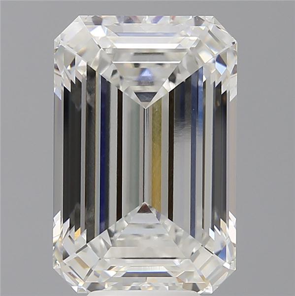 8.10 ct. emerald Lab Grown Diamond front image