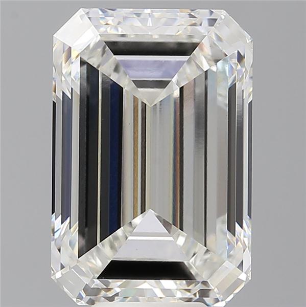 9.03 ct. emerald Lab Grown Diamond front image