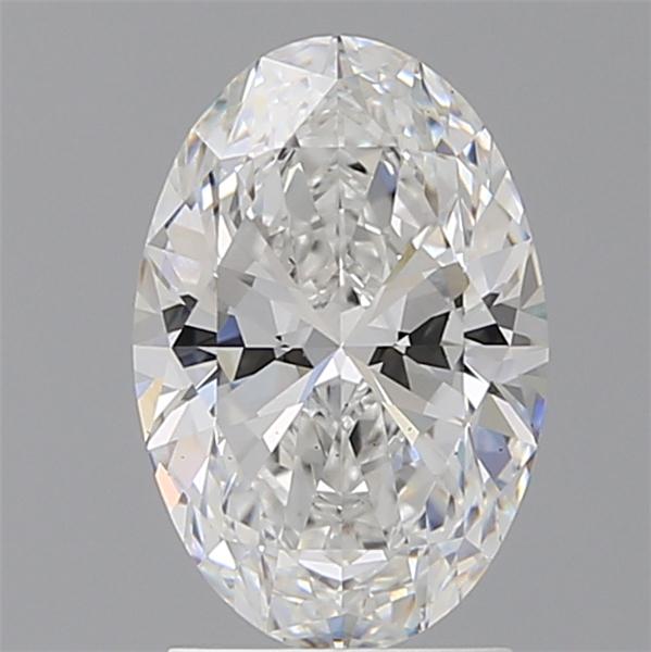 2.10 ct. oval Lab Grown Diamond front image