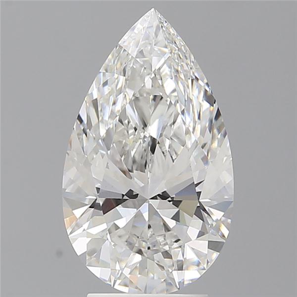 3.53 ct. pear Lab Grown Diamond front image