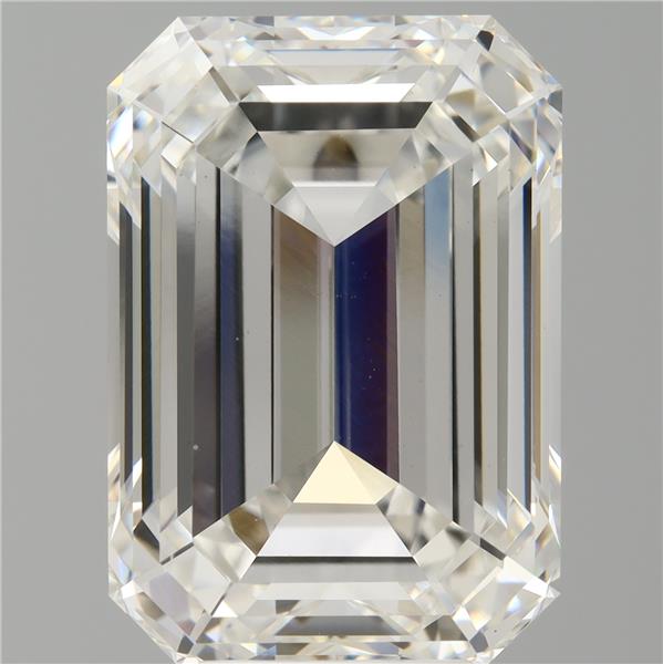 8.09 ct. emerald Lab Grown Diamond front image