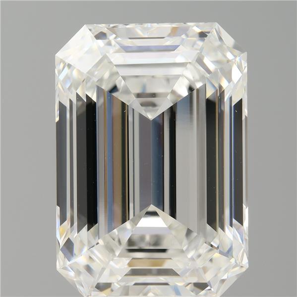 8.55 ct. emerald Lab Grown Diamond front image