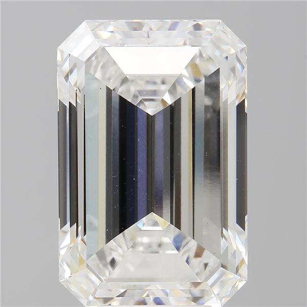 8.53 ct. emerald Lab Grown Diamond front image