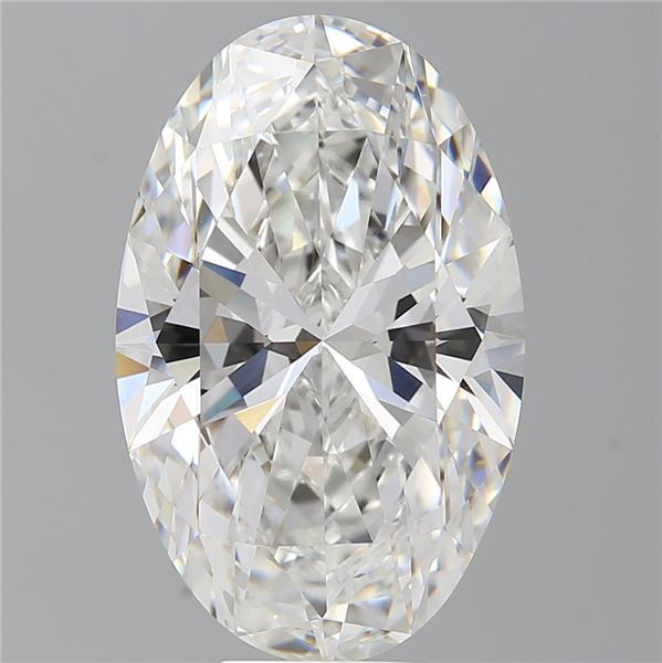 9.59 ct. oval Lab Grown Diamond front image