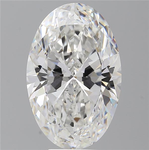 9.10 ct. oval Lab Grown Diamond front image