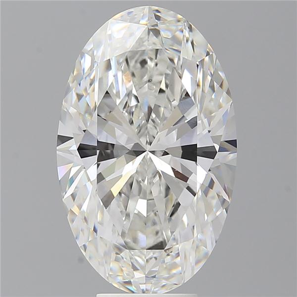 7.59 ct. oval Lab Grown Diamond front image
