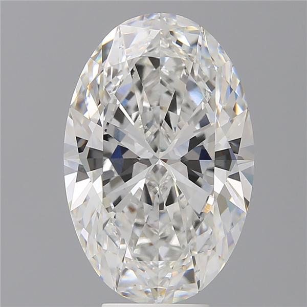 7.10 ct. oval Lab Grown Diamond front image