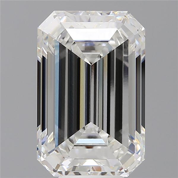 8.10 ct. emerald Lab Grown Diamond front image