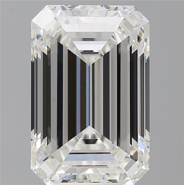 9.07 ct. emerald Lab Grown Diamond front image
