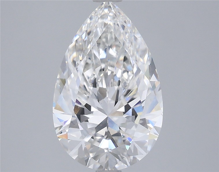3.01 carat f VS1 EX Cut IGI pear diamond