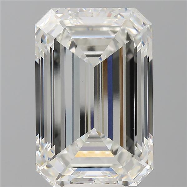 12.09 ct. emerald Lab Grown Diamond front image