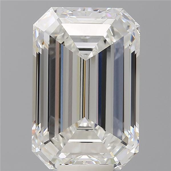 12.07 ct. emerald Lab Grown Diamond front image