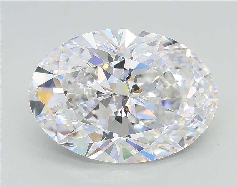 3.05 ct. oval Lab Grown Diamond front image