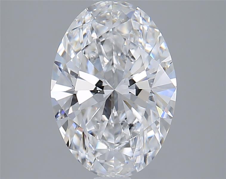 2.04 ct. oval Lab Grown Diamond front image