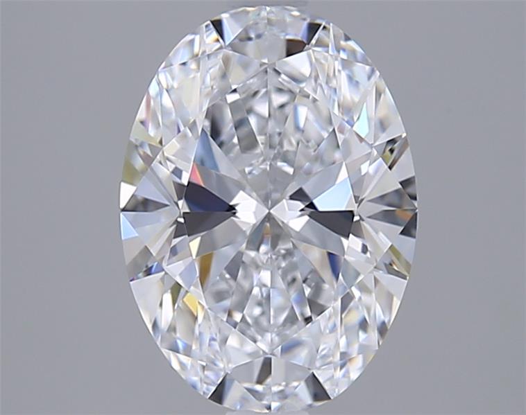 2.08 ct. oval Lab Grown Diamond front image