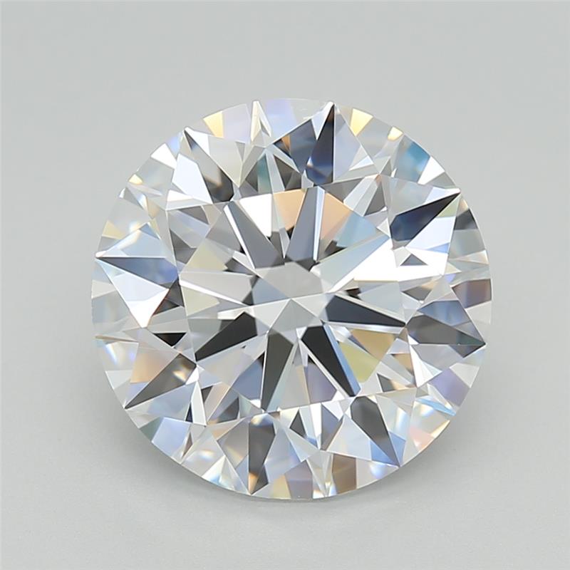 5.14 ct. round Lab Grown Diamond front image