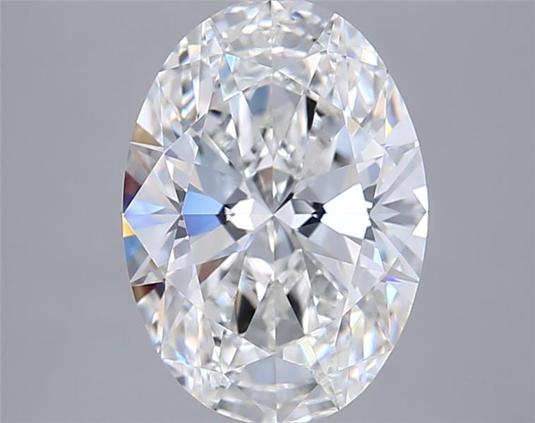 3.02 ct. oval Lab Grown Diamond front image
