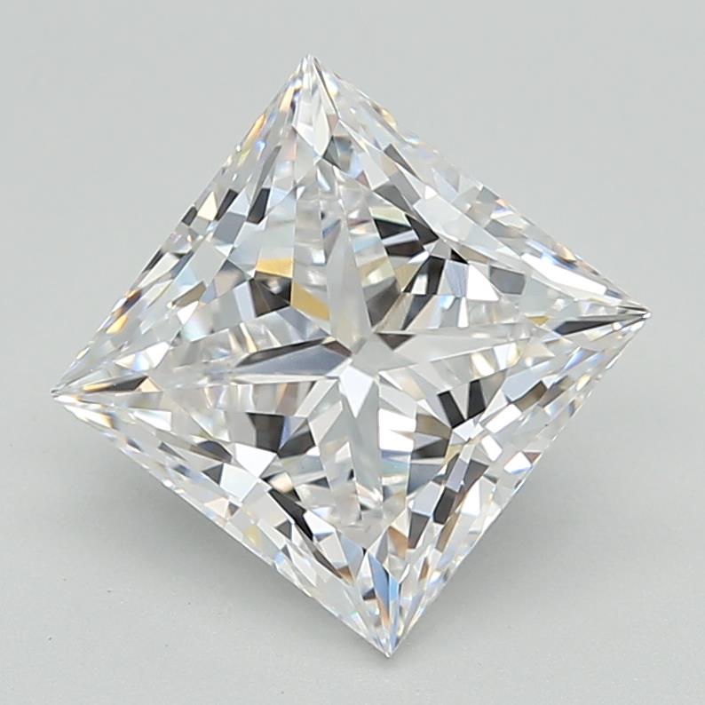 3.03 ct. princess Lab Grown Diamond front image
