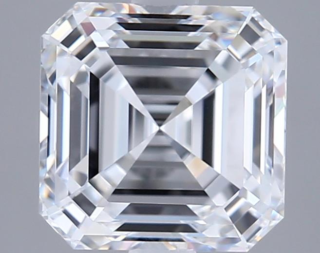 2.72 ct. asscher Lab Grown Diamond front image