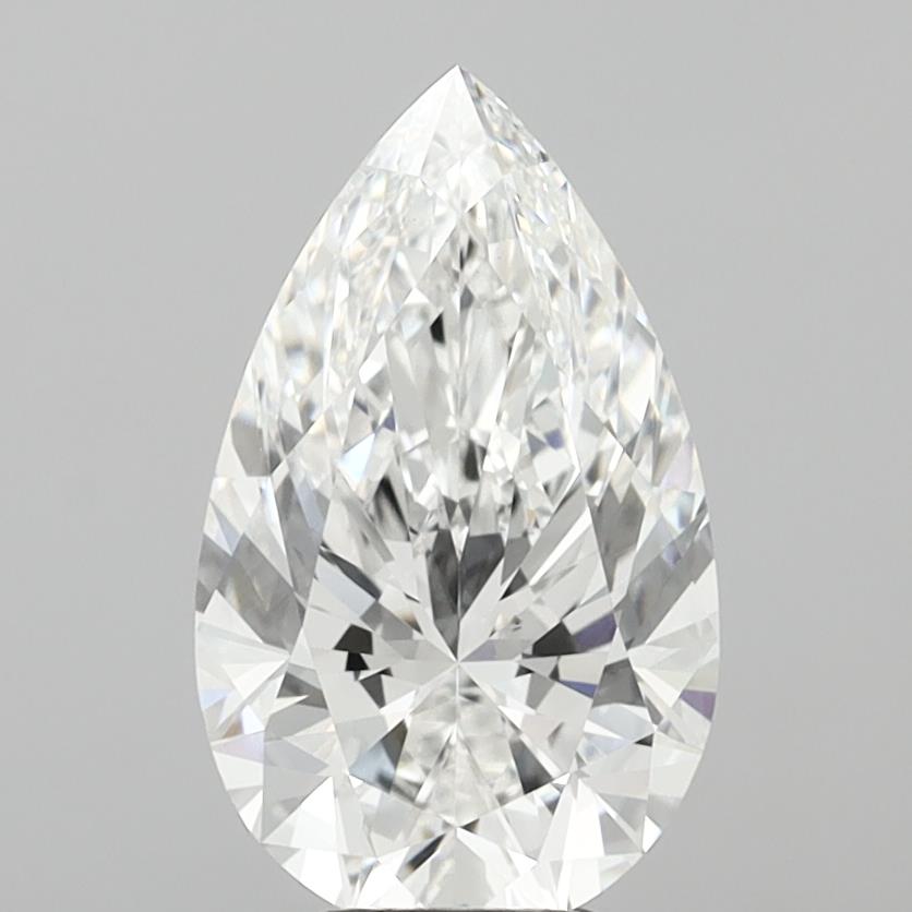 6.05 ct. pear Lab Grown Diamond front image